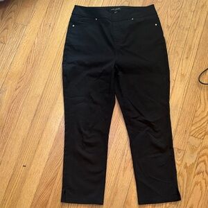 Mario Serrani Elegant Black Trousers